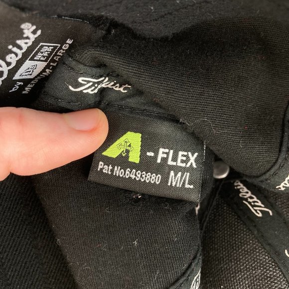 Titleist Black One Size Baseball Cap Hat FJ - Picture 8 of 8